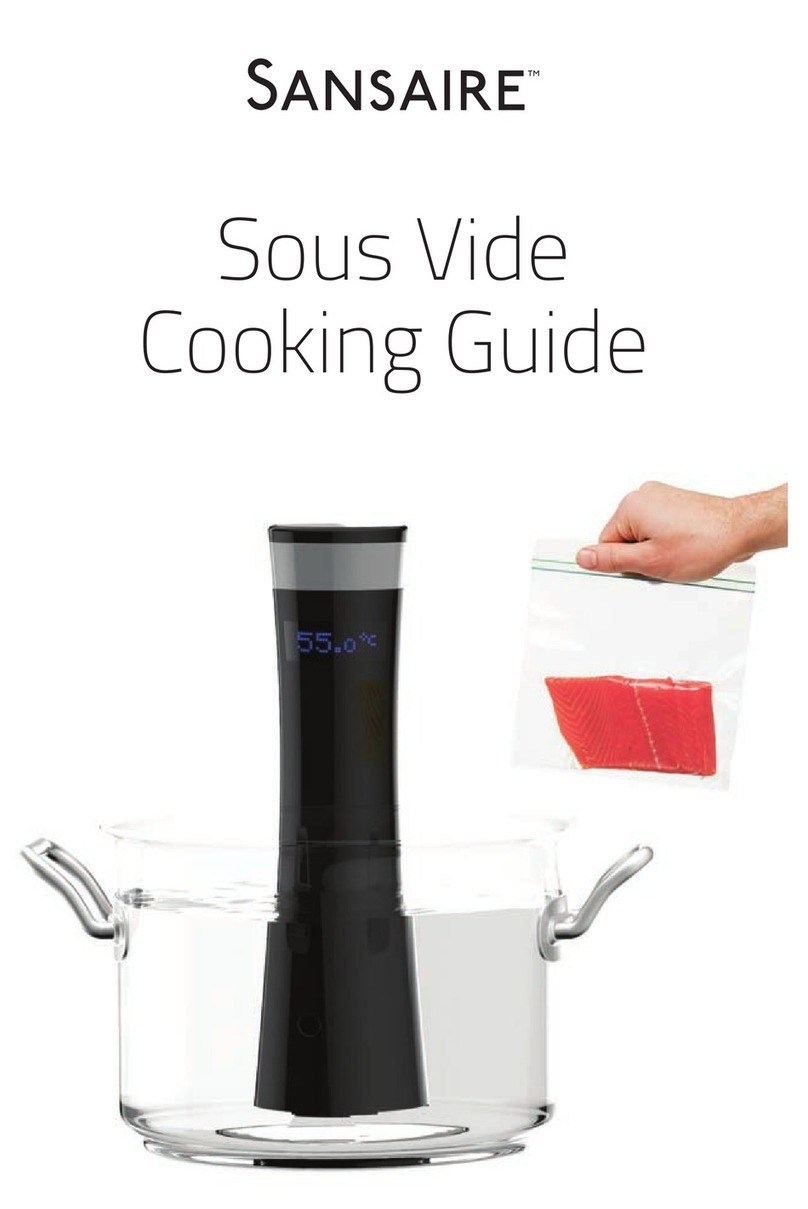 Sansaire SA15 Cooking guide