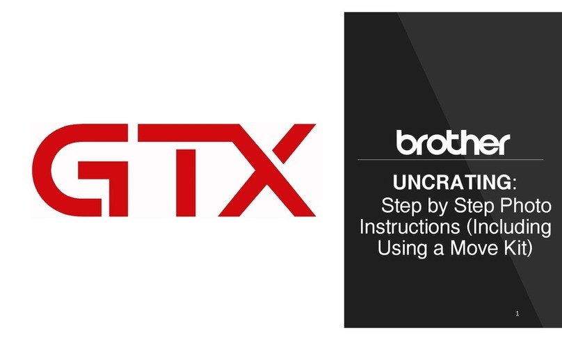 Brother GTX User manual