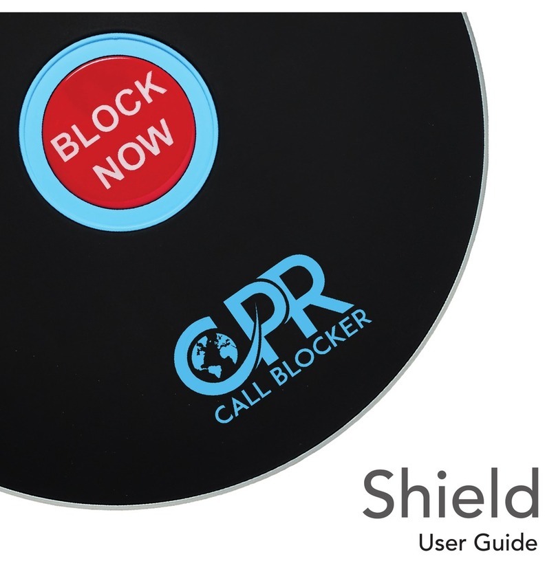 CPR Callblocker Shield user guide