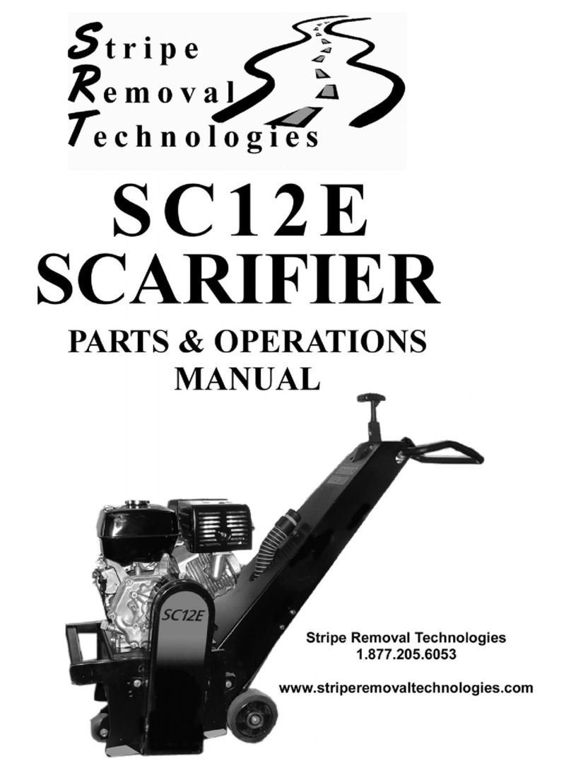 SRT SC12E Parts & operation manual