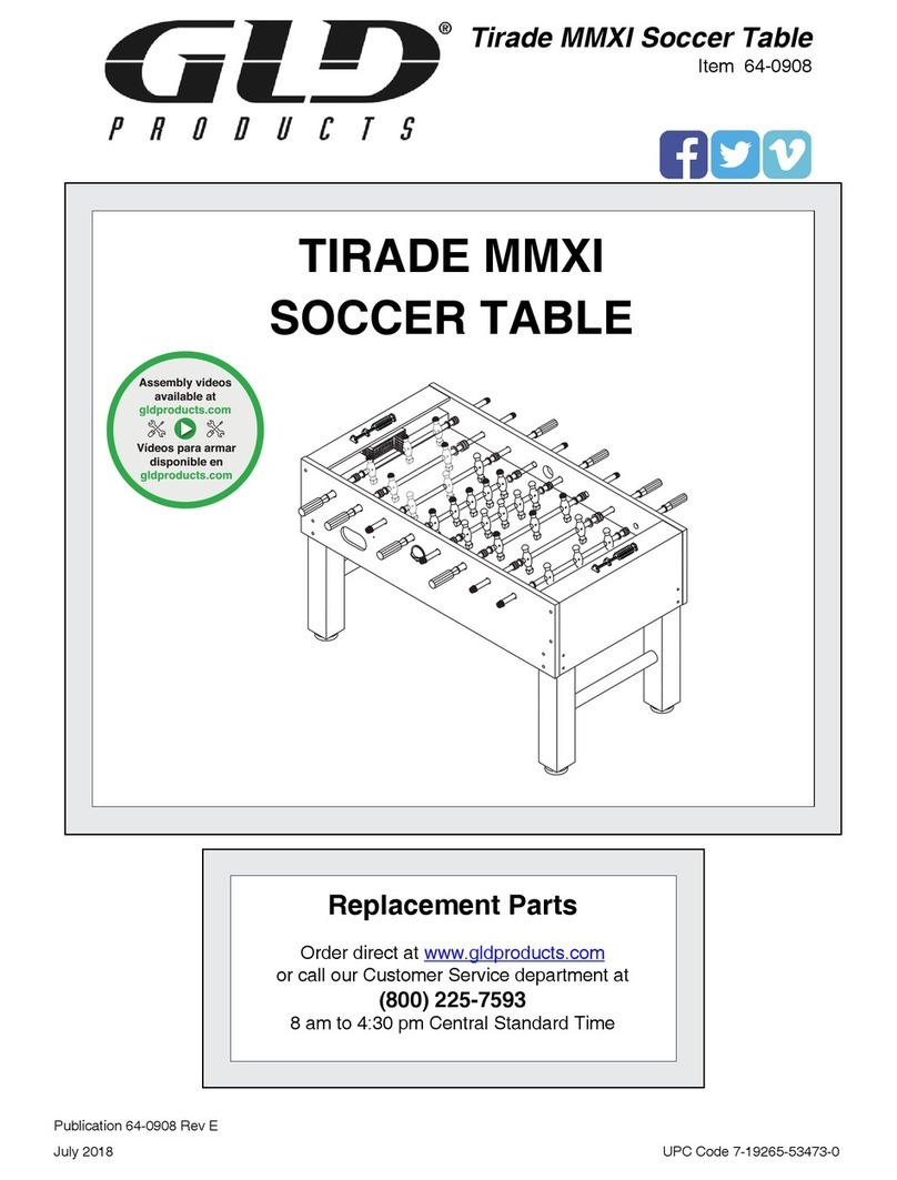 GLD Products Tirade MMXI manual