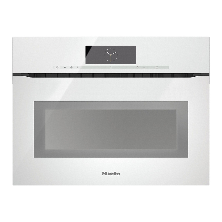 Miele H6800BMX User manual Miele H6800BMX User manual