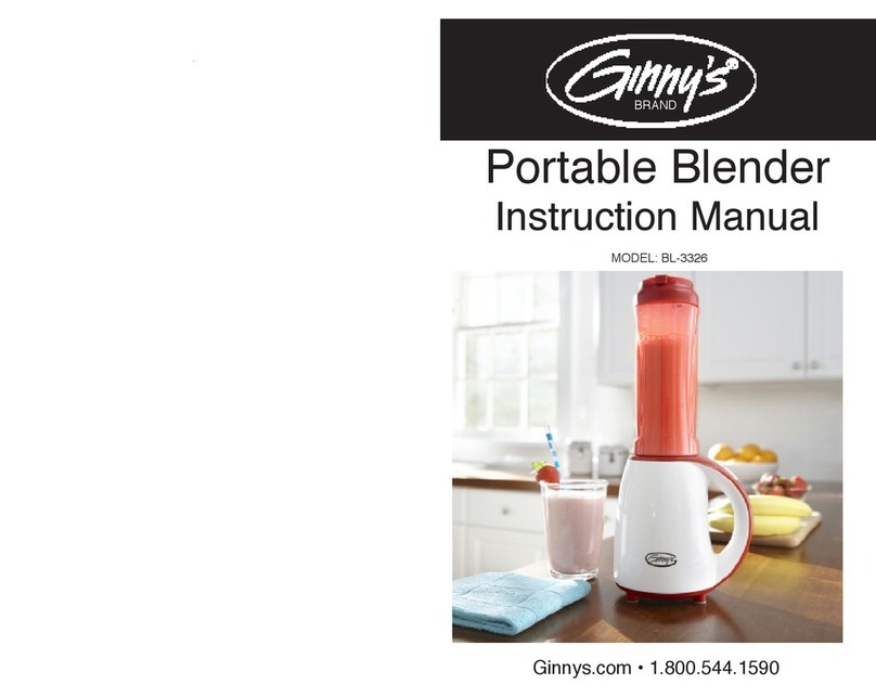 Ginnys BL-3326 instruction manual
