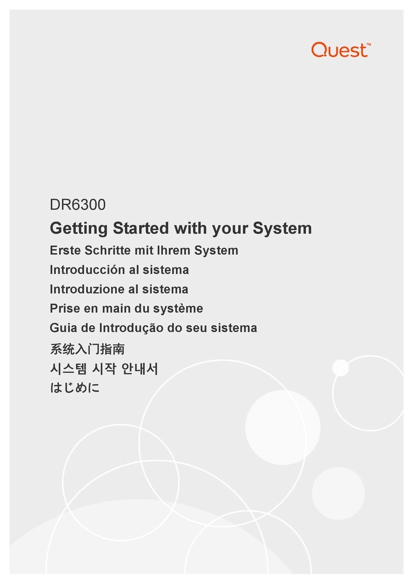 Quest Engineering DR6300 User manual