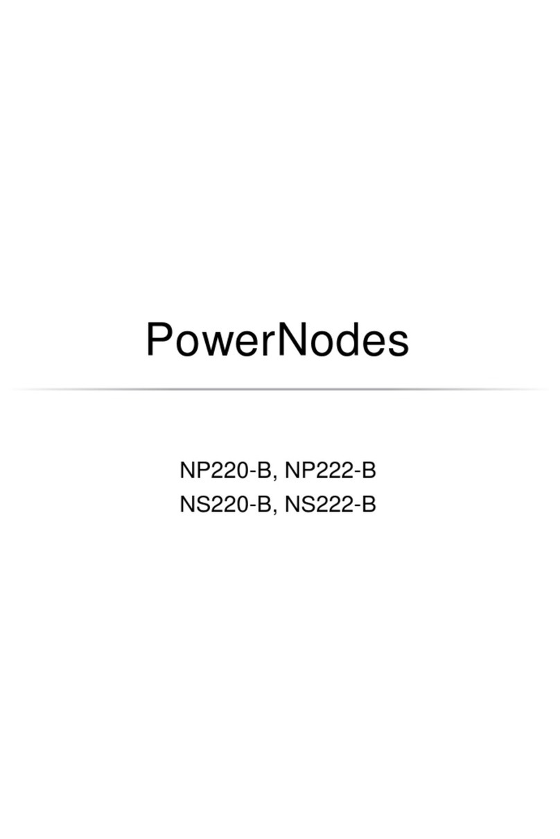 GreenWave Reality PowerNode NP222-B User manual