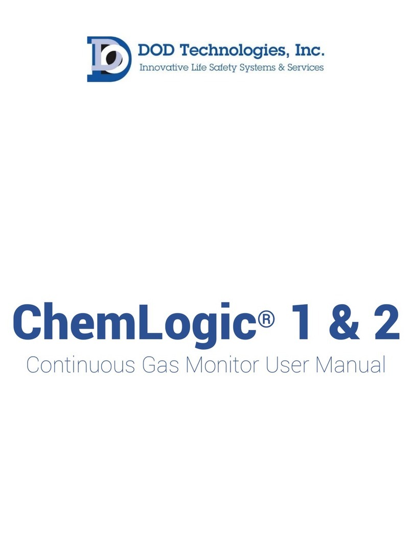DOD Technologies ChemLogic 1 user manual