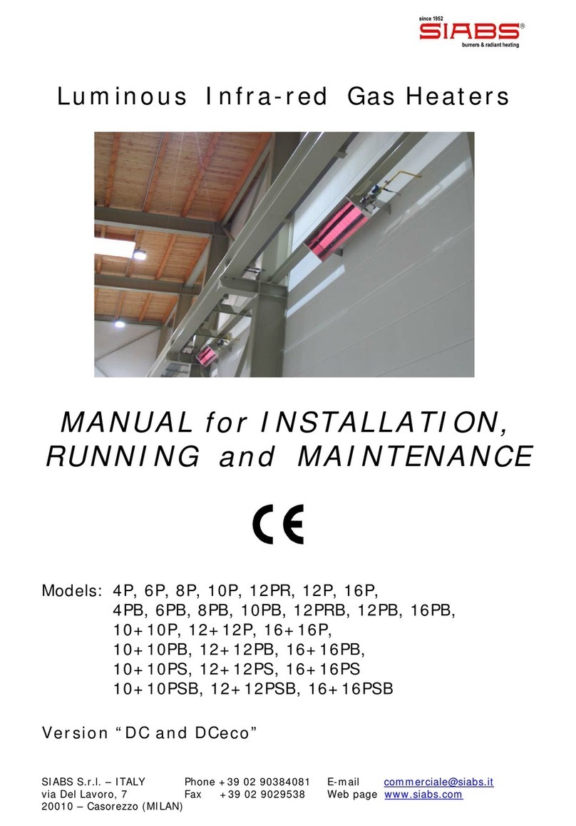 Siabs 4P Installation, running and maintenance manual