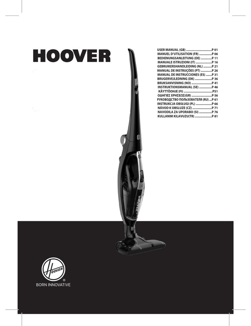 Hoover FREEJET EVO User manual