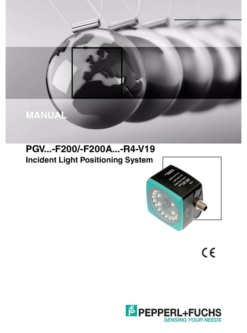 Pepperl+Fuchs PGV...-F200...-R4-V19 Series manual