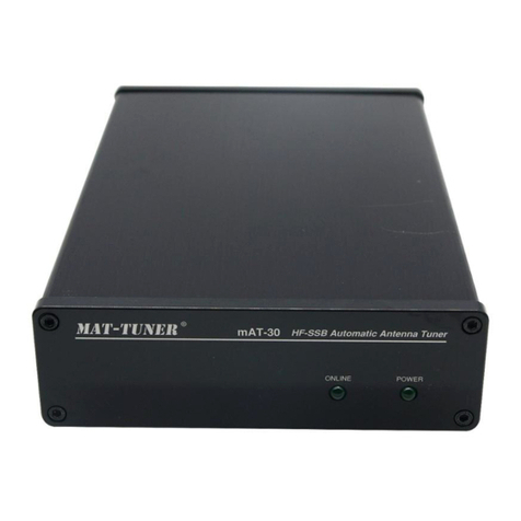 Mat-Tuner mAT-30 instruction manual