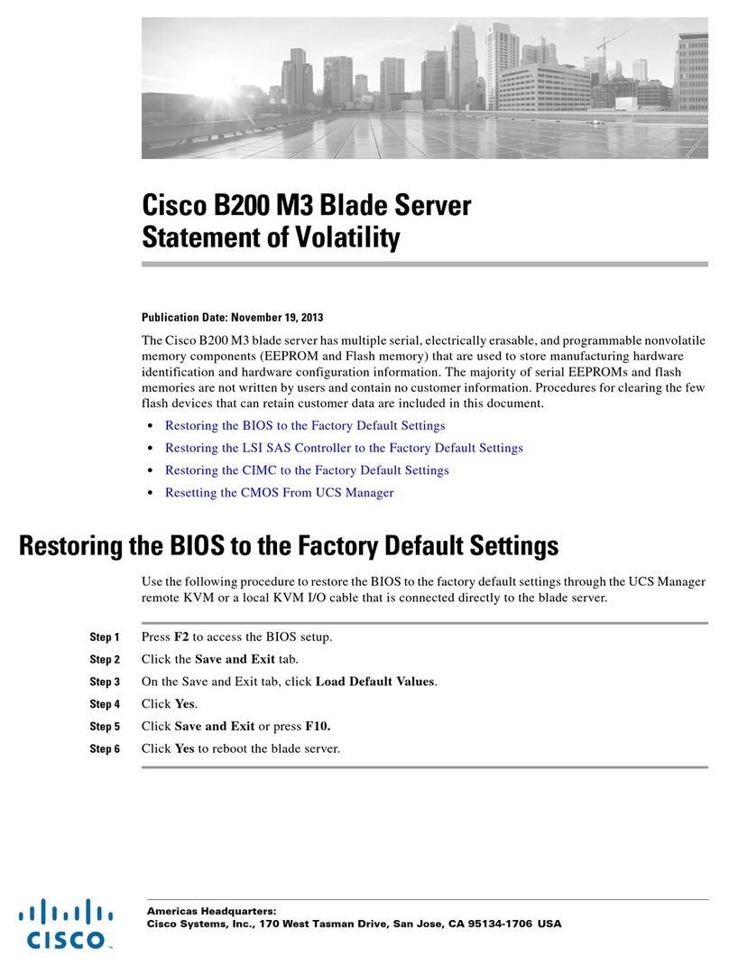 Cisco B200 M3 User manual