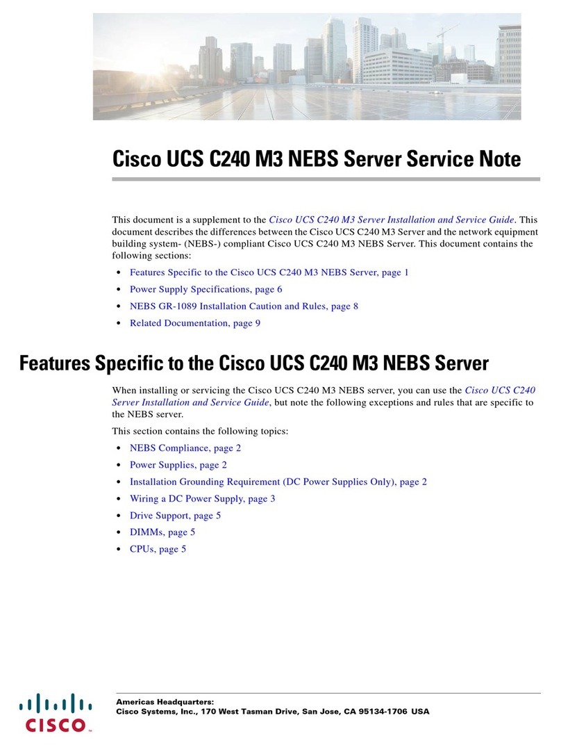 Cisco UCS C240 M3 Quick start guide