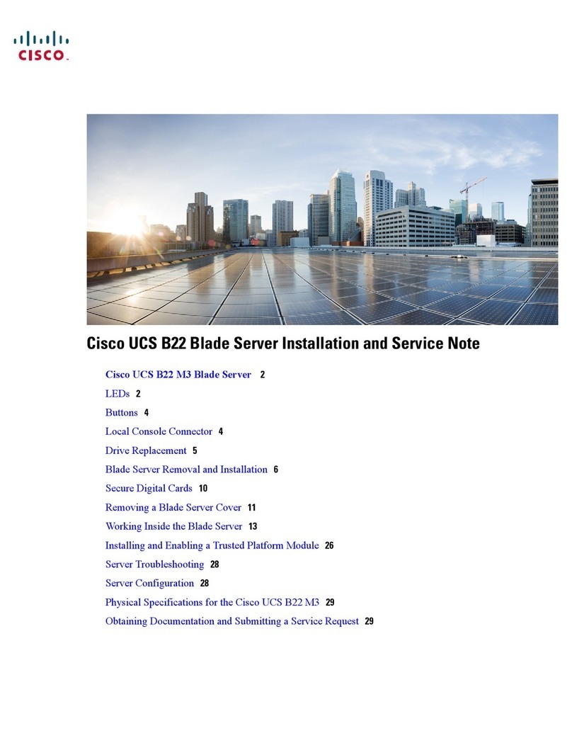 Cisco UCS B22 M3 Manual Cisco UCS B22 M3 Manual
