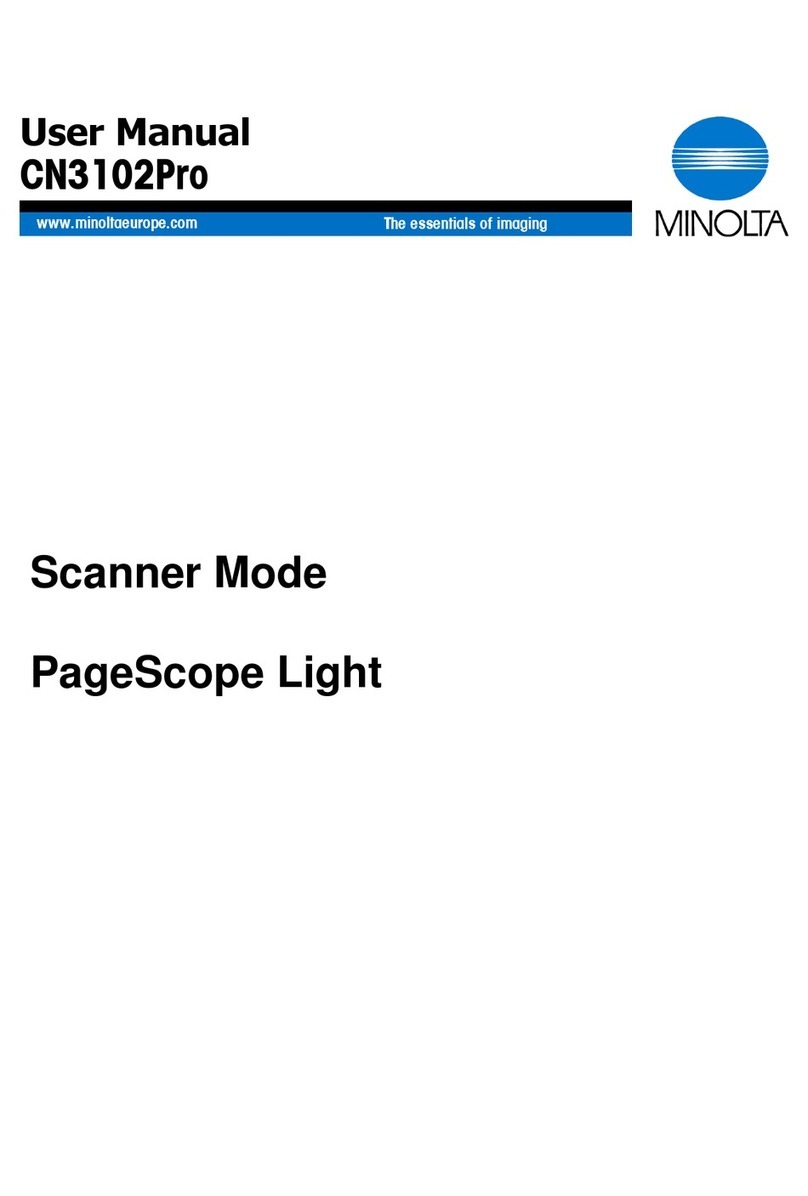 Minolta CN3102Pro user manual