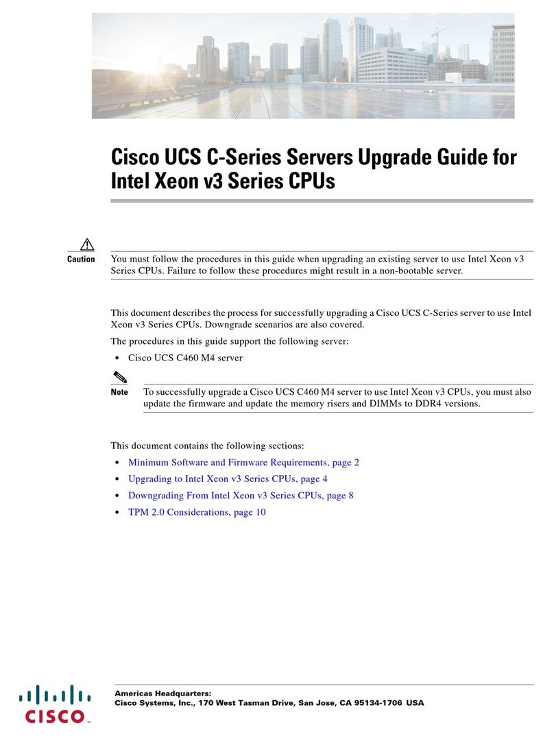 Cisco UCS C460 M4 Installation and operation manual