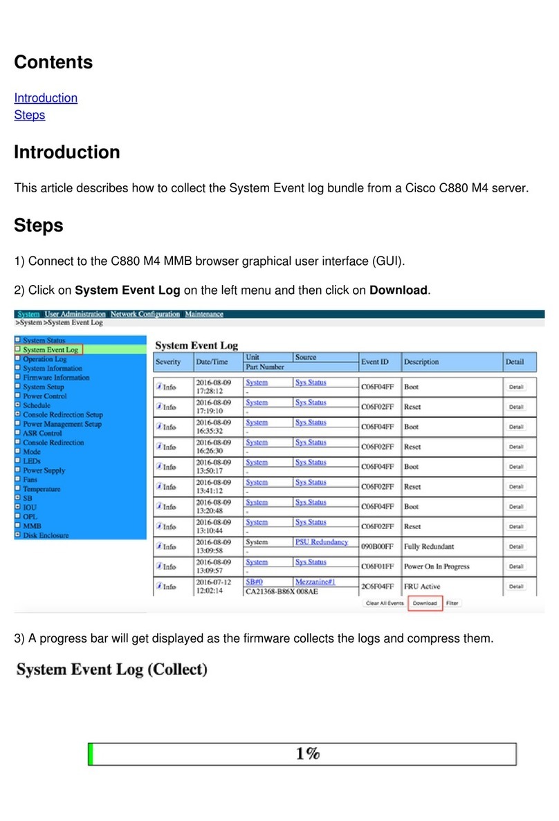 Cisco C880 M4 quick start guide