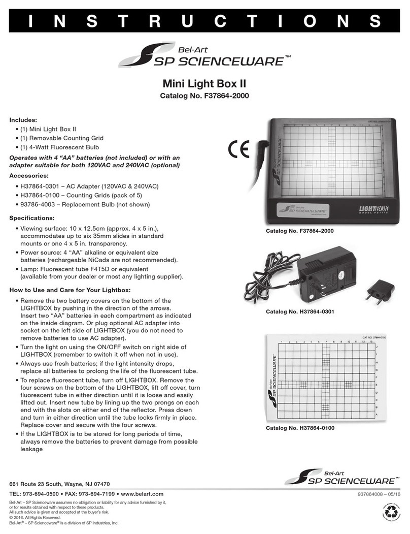 Bel-art SP Scienceware Mini Light Box II instructions