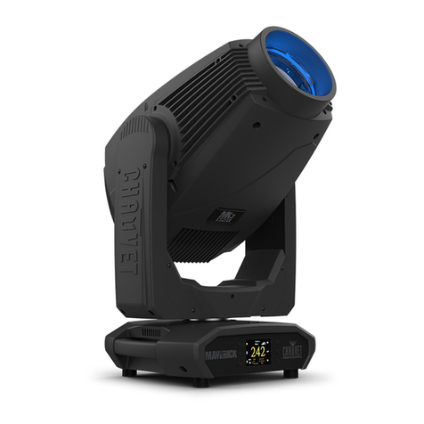 Chauvet Professional Maverick MK3 Profile Quick reference guide