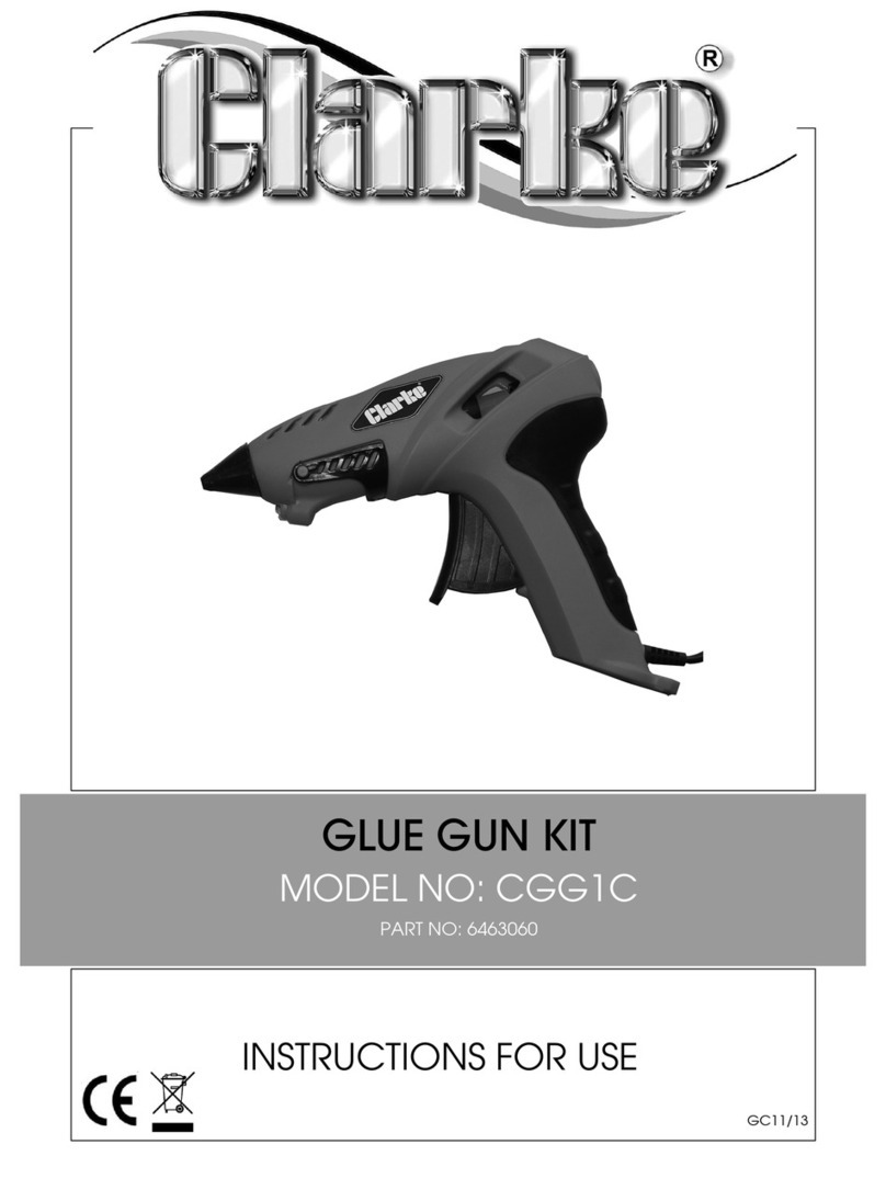 Clarke CGG1C Instructions for use