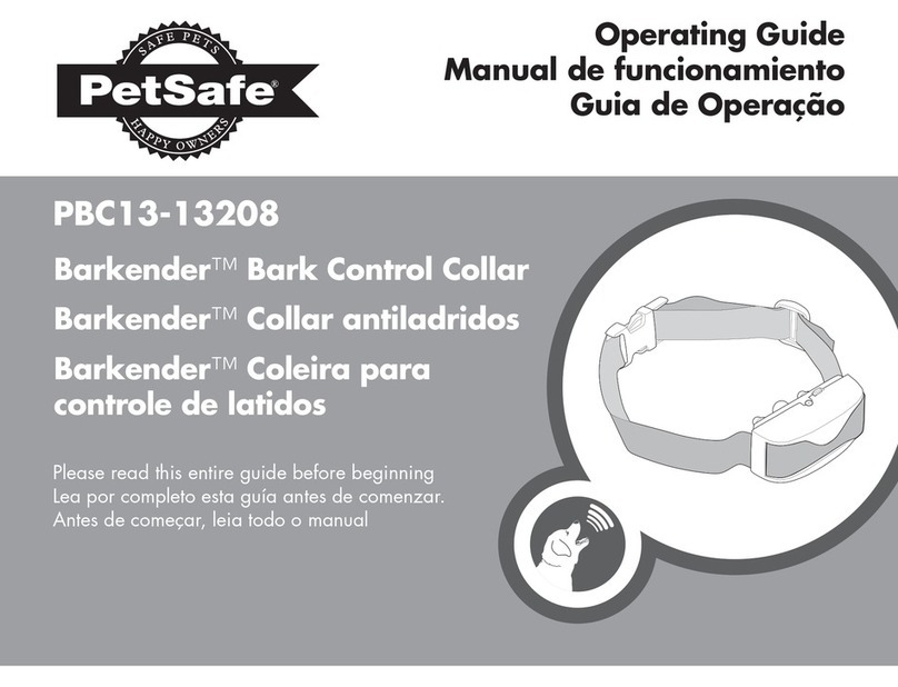 Petsafe Barkender PBC13-13208 operating guide