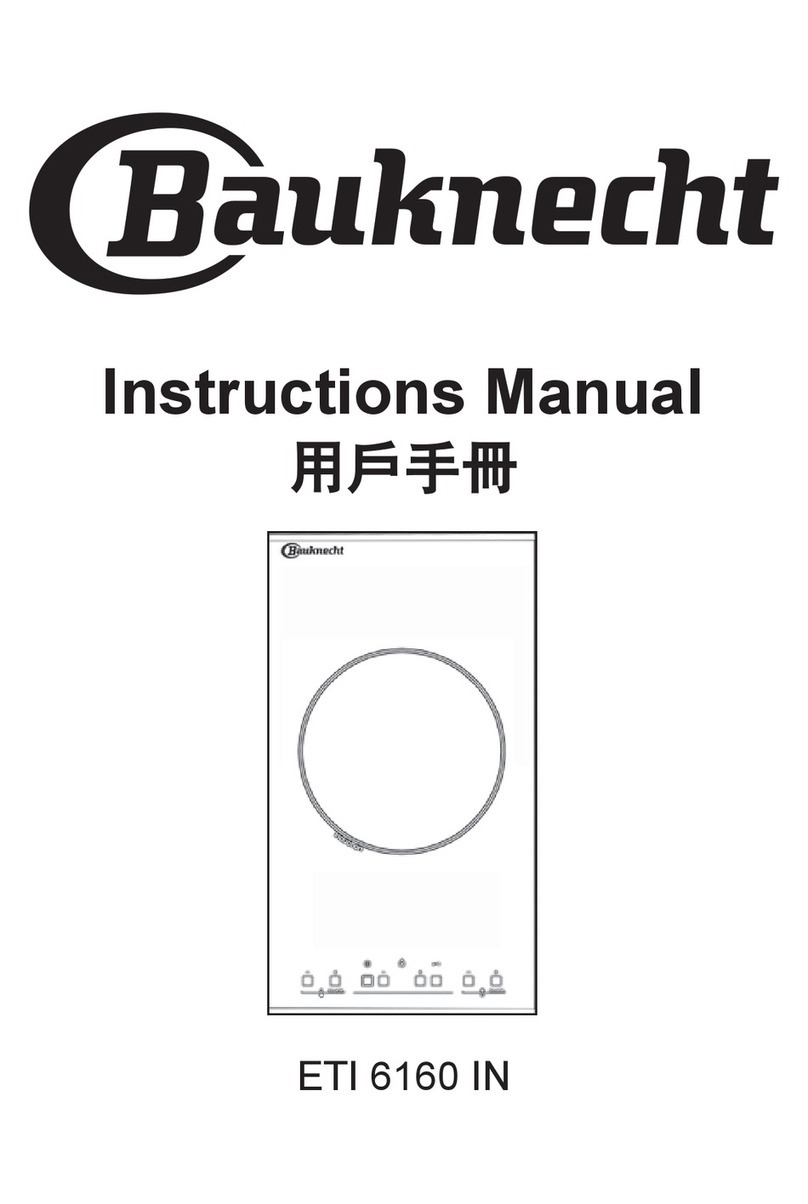 Bauknecht ETI 6160 IN instruction manual