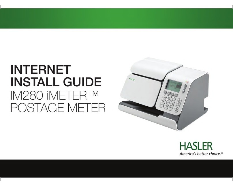 Hasler IM280 iMeter User manual