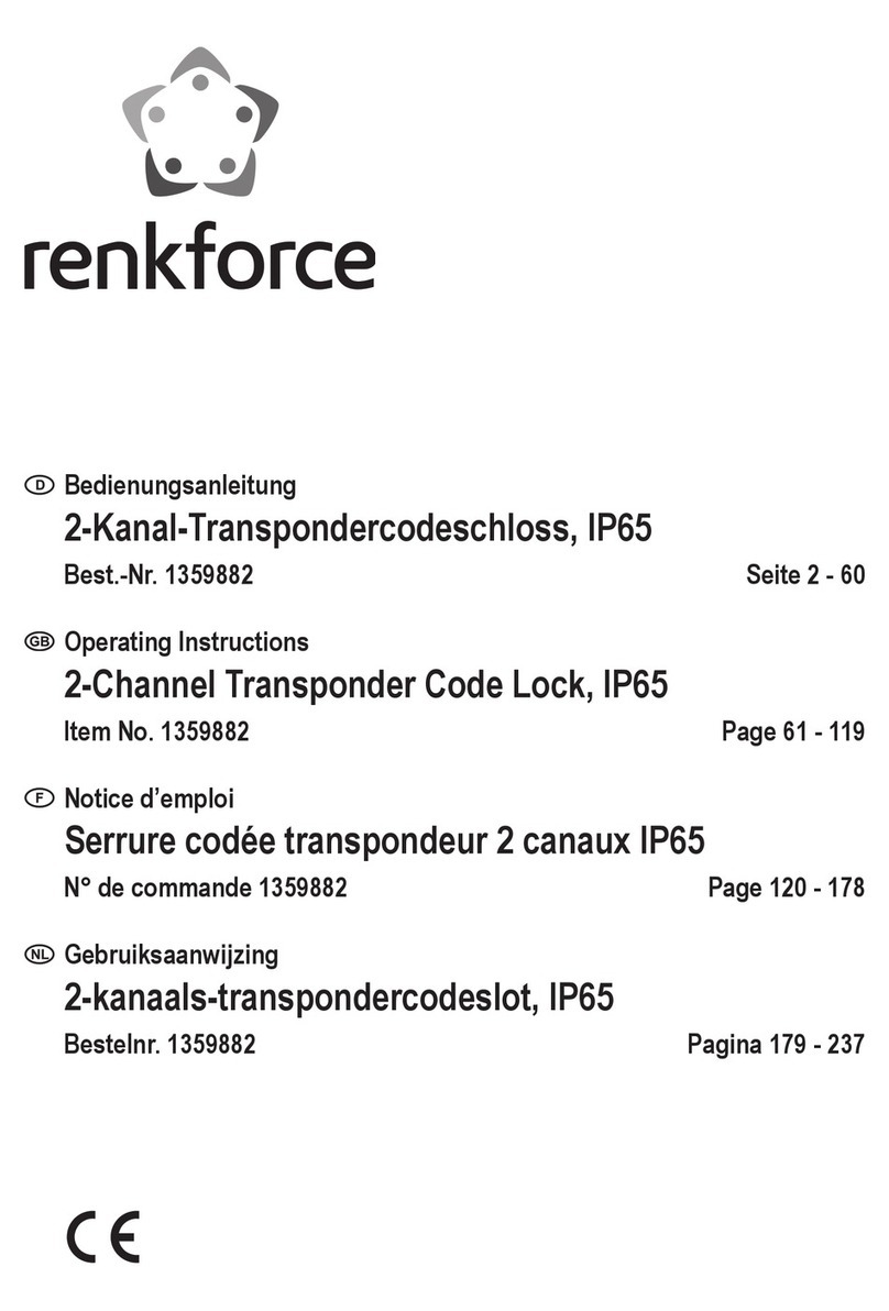 Renkforce 1359882 operating instructions