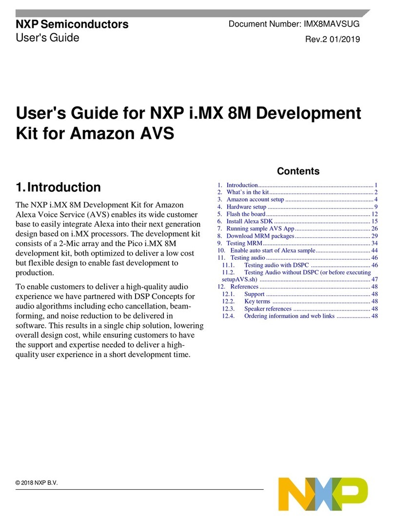 NXP Semiconductors i.MX 8M User manual