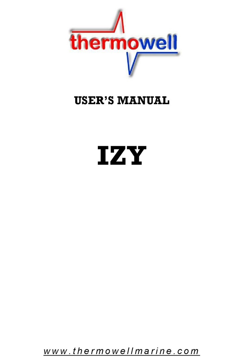 Thermowell IZY user manual