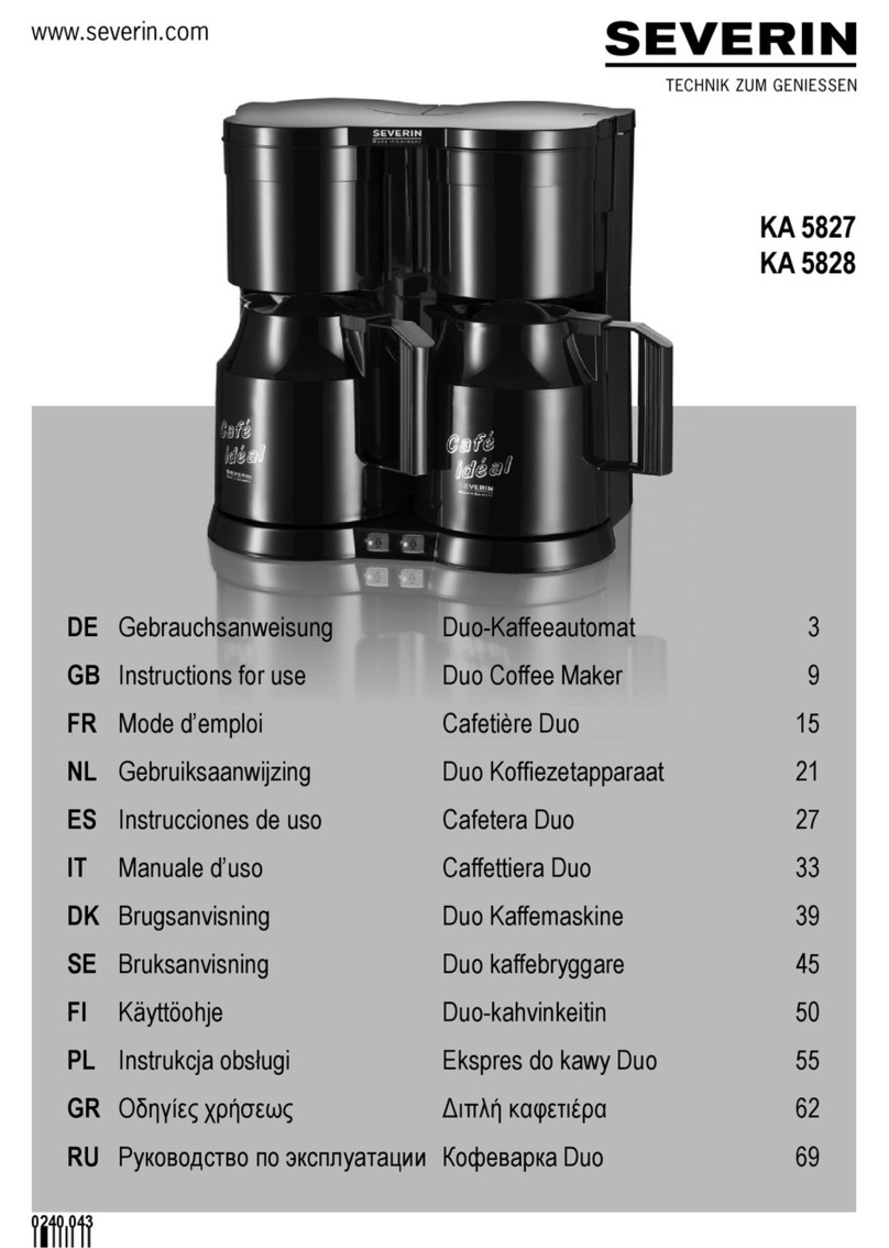 SEVERIN KA 5827 Instructions for use