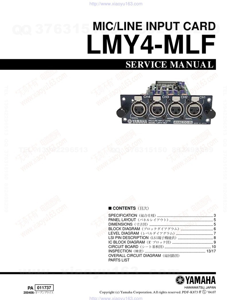 Yamaha LMY4-MLF User manual