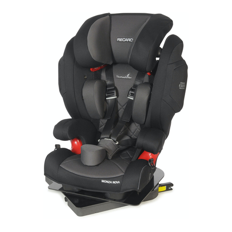 Thomashilfen RECARO Monza Nova 2 Reha Operator's manual Thomashilfen RECARO Monza Nova 2 Reha Operator's manual