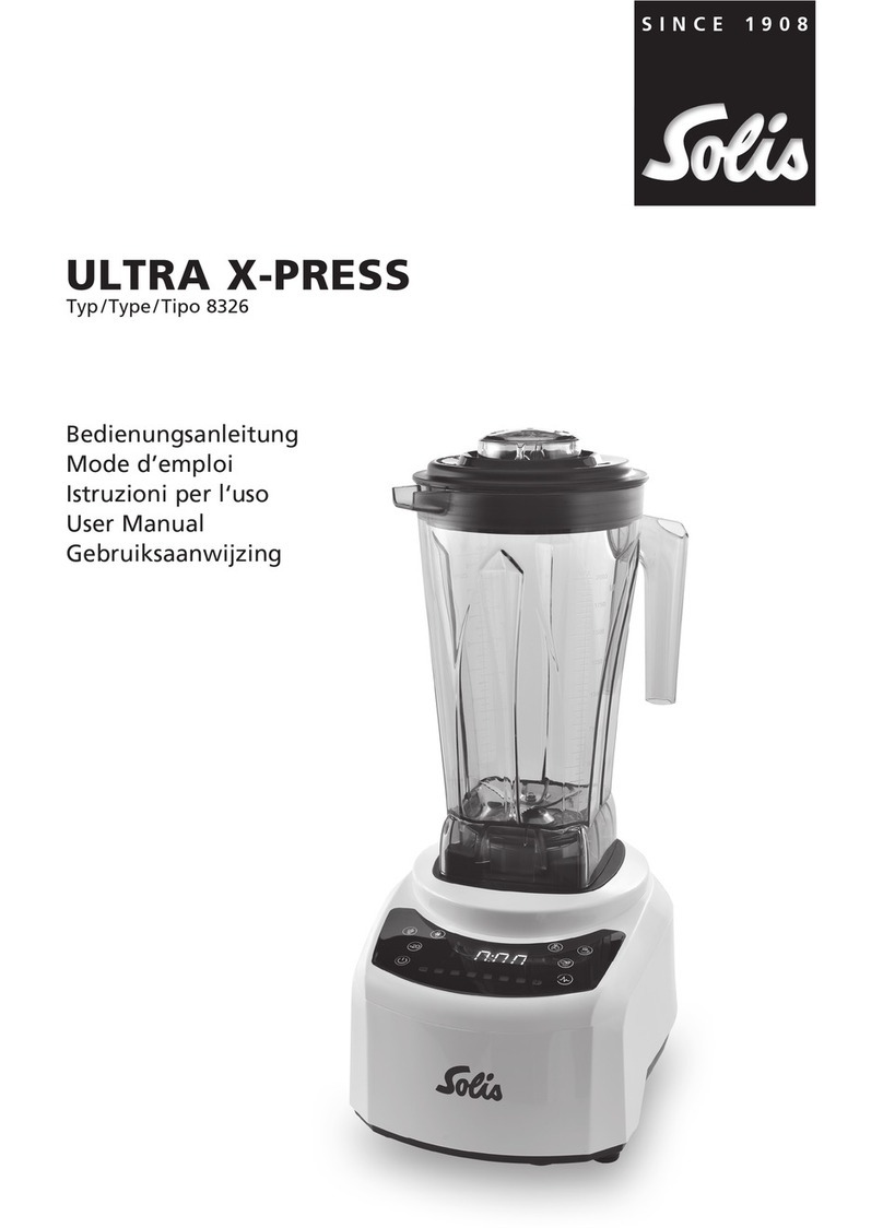 SOLIS ULTRA X-PRESS 8326 User manual