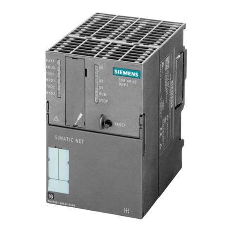 Siemens SIMATIC TIM 3V-IE DNP3 User guide