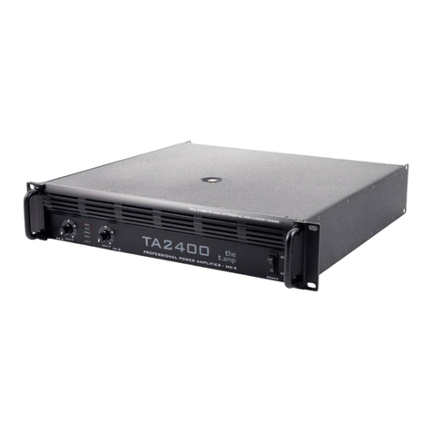 the t.amp TA 450 MK-X User manual