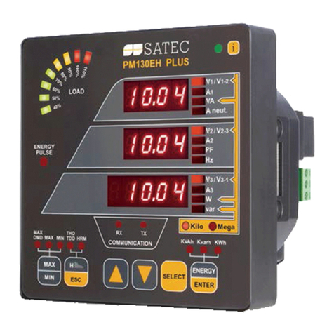 Satec PM130 series User manual