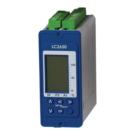 Spirax Sarco LC2650 User manual