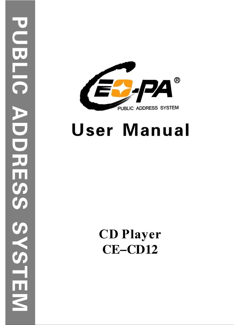 CEOPA CE-CD12 user manual