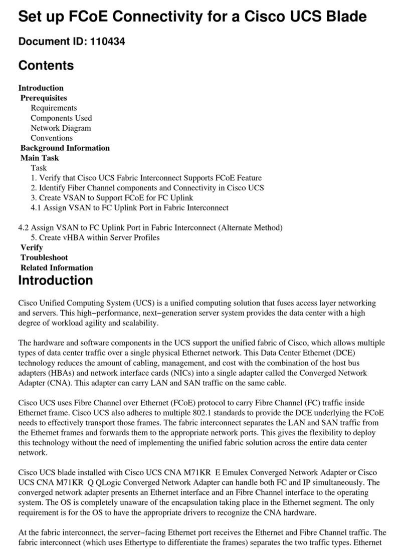 Cisco UCS 5100 Manual