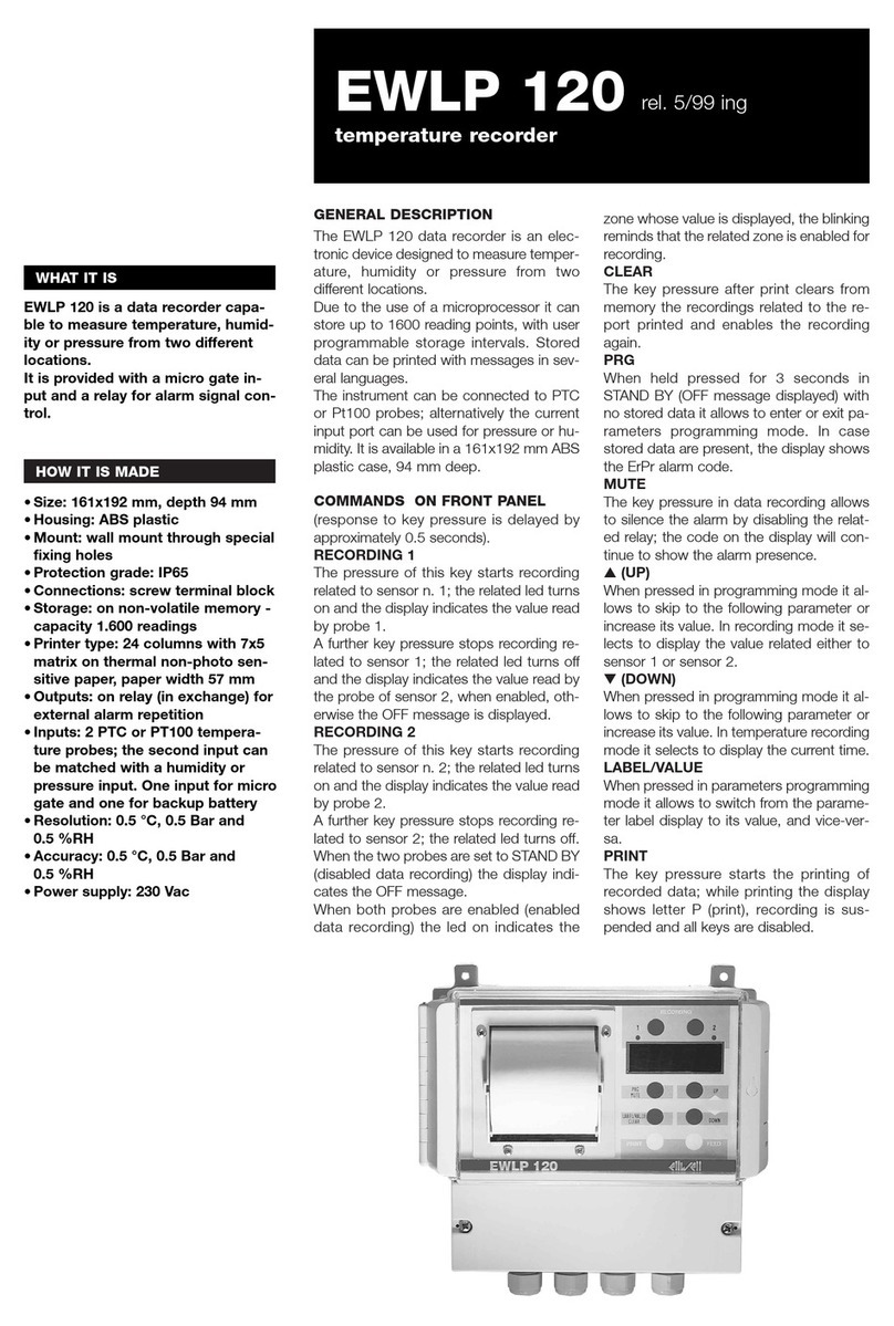 Siebe Climate Controls EWLP 120 manual