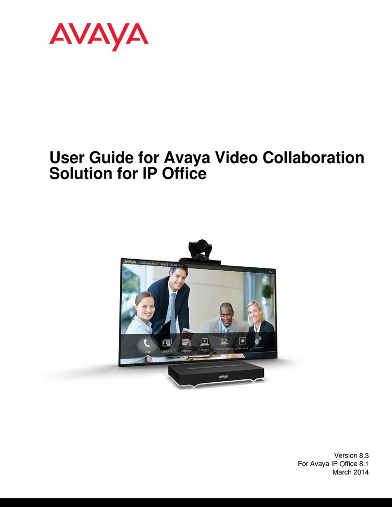 Avaya Scopia XT Series user guide