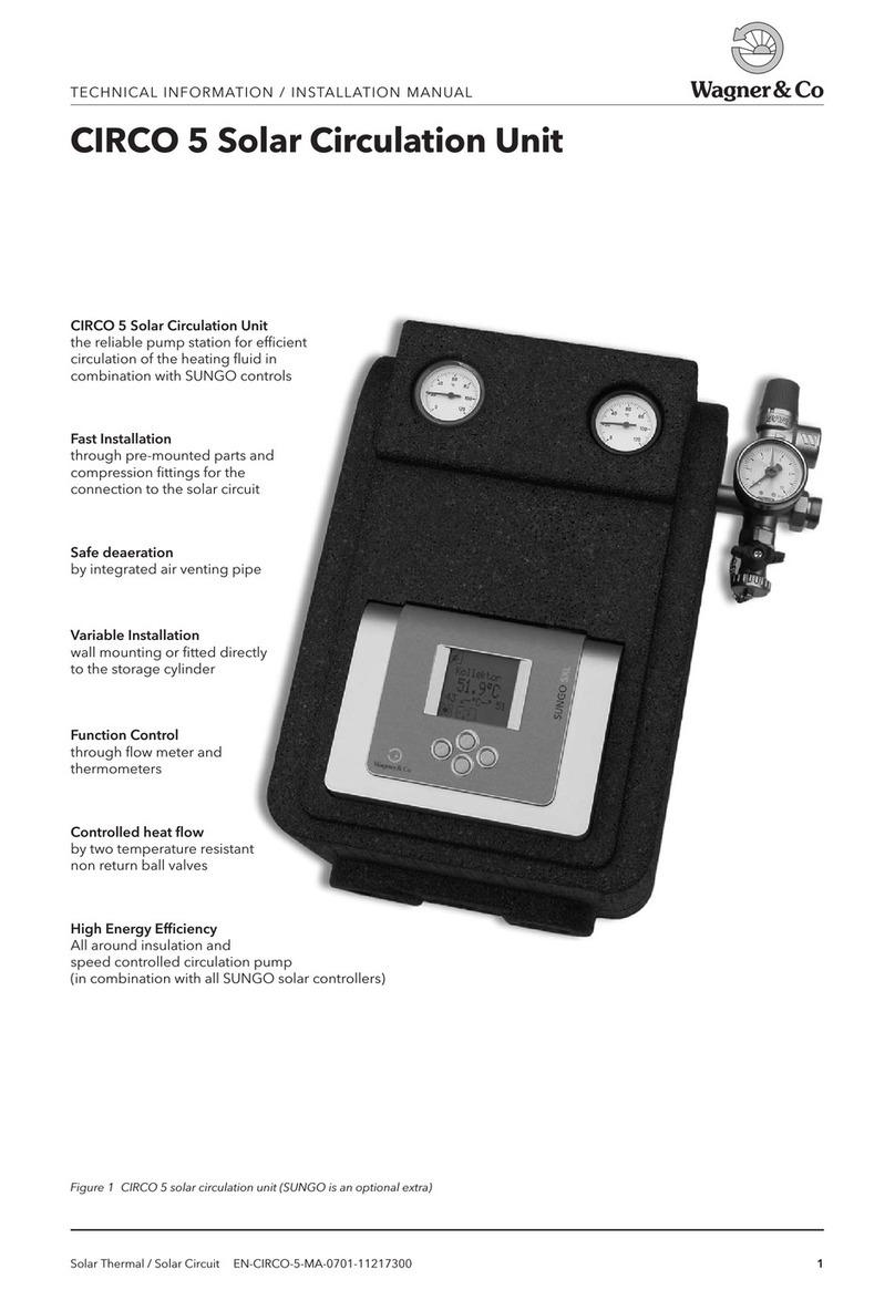 Wagner & Co CIRCO 5 Technical Information/Installation Manual