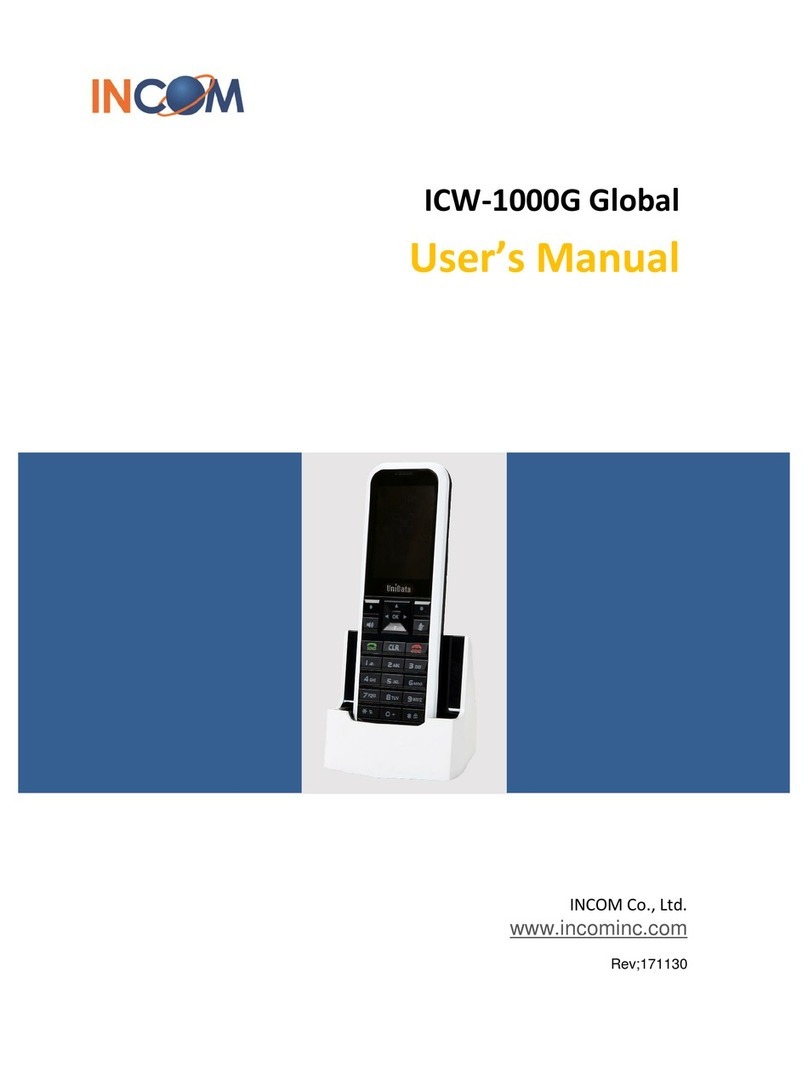 Incom ICW-1000G Global user manual
