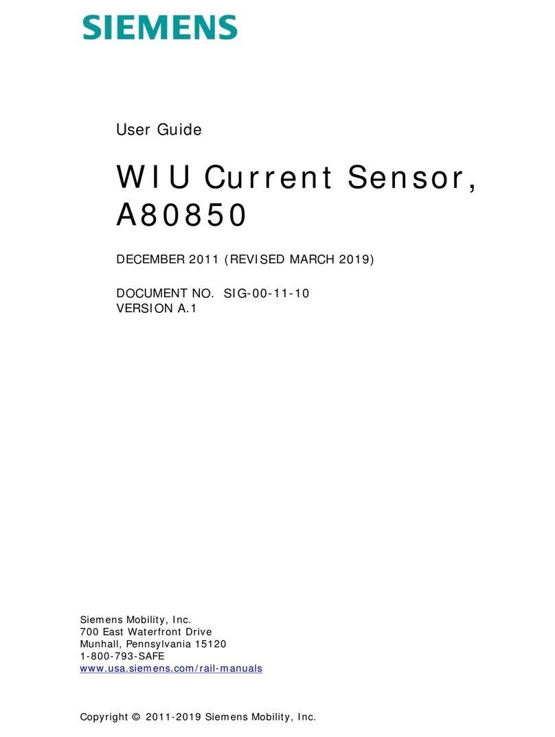 Siemens A80850 user guide