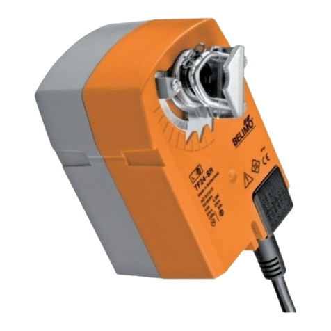 Greenheck Belimo Actuators Direct Drive Series installation instructions