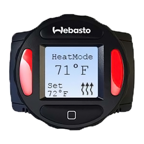 Webasto SmarTemp Control 2.0 Installation & operation instructions