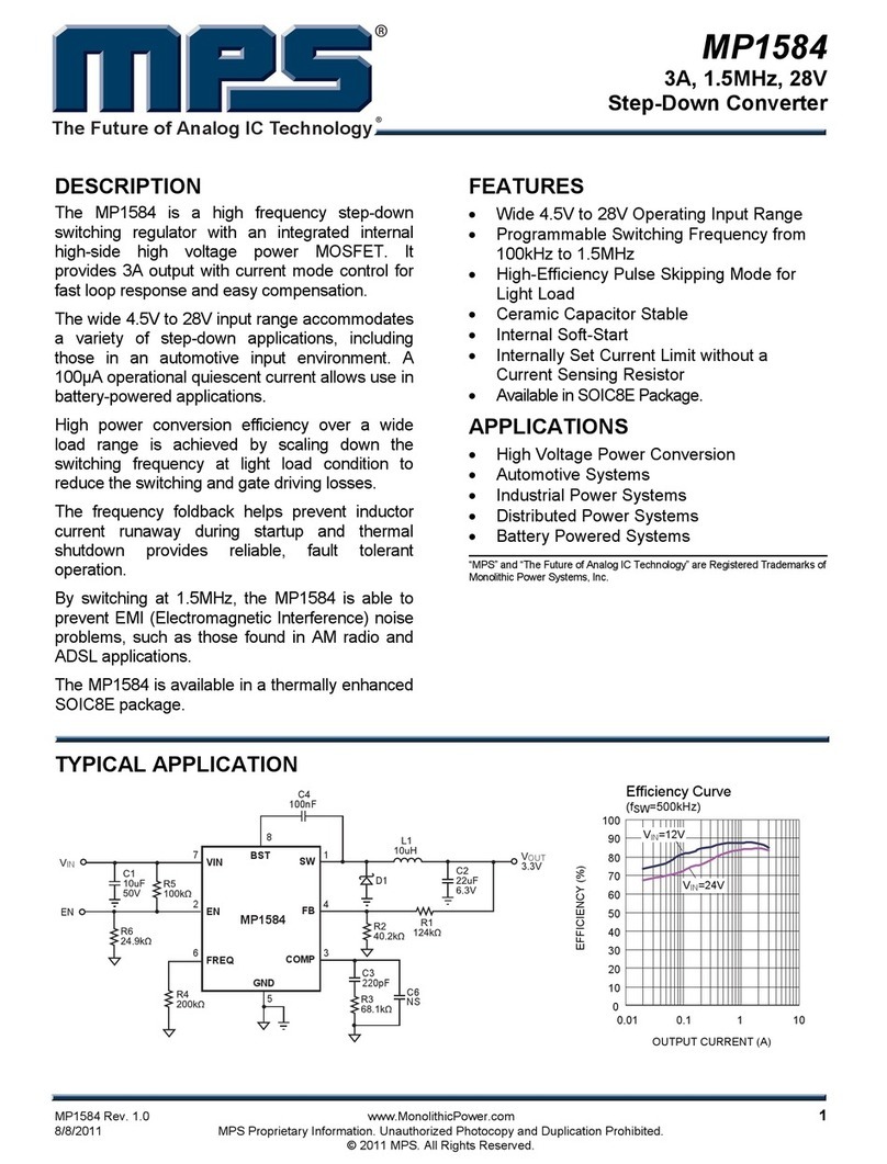 MPS MP1584 manual