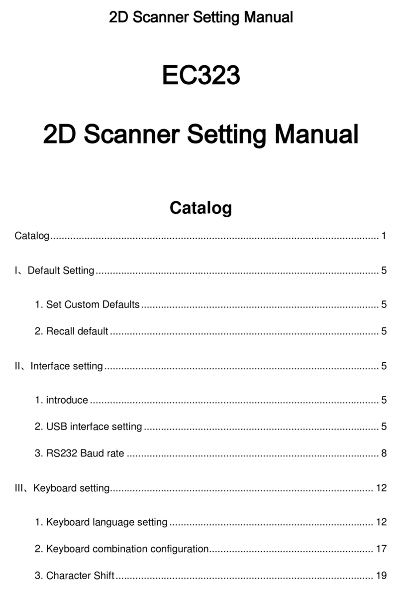 Gems EC323 Setting manual