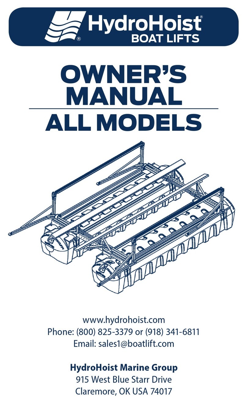 HydroHoist UltraLift Series owner's manual