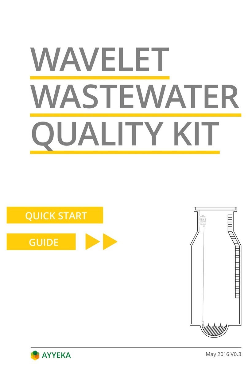 Ayyeka Wavelet Wastewater Quality Kit quick start guide